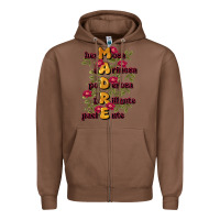Chestnut ella es mamá Zipper Hoodie - JahusDesignShop