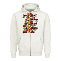 Oatmeal Heather ella es mamá Zipper Hoodie - JahusDesignShop