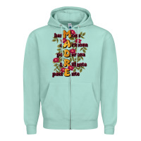 Seafoam ella es mamá Zipper Hoodie - JahusDesignShop