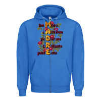 True Royal ella es mamá Zipper Hoodie - JahusDesignShop