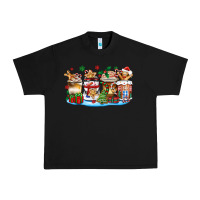 Black christmas cookie coffee cups Urban Heavy Tee - Zillion Design Studio
