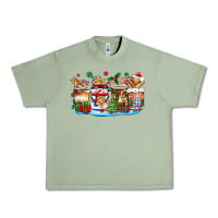 Oil Green christmas cookie coffee cups Urban Heavy Tee - Zillion Design Studio