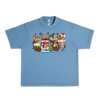 Pebble Blue christmas cookie coffee cups Urban Heavy Tee - Zillion Design Studio