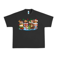 Pigment Black christmas cookie coffee cups Urban Heavy Tee - Zillion Design Studio