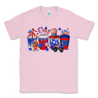 Bubblegum Pink 4th of July coffee drinks Classic Tee - Neo Western