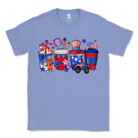 Colony Blue 4th of July coffee drinks Classic Tee - Neo Western