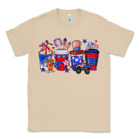 Mushroom 4th of July coffee drinks Classic Tee - Neo Western