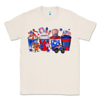 Natural 4th of July coffee drinks Classic Tee - Neo Western