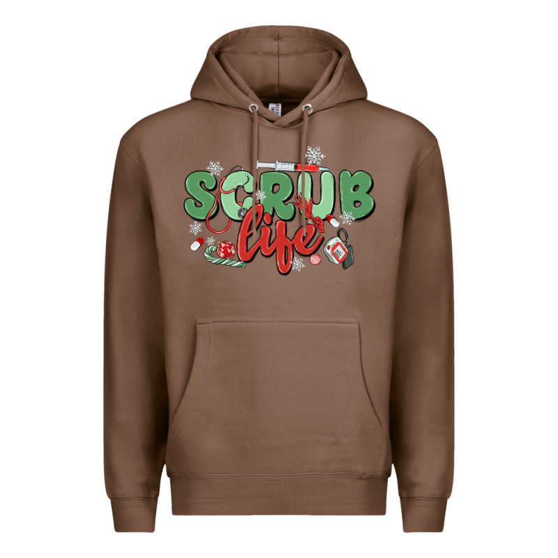 Scrub Life Premium Hoodie by MaliasSmallBusiness | Teevron