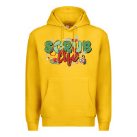 Lemon scrub life Premium Hoodie - MaliasSmallBusiness