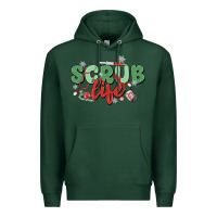 Sports Green scrub life Premium Hoodie - MaliasSmallBusiness