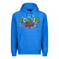 True Royal scrub life Premium Hoodie - MaliasSmallBusiness