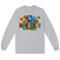 Moon Dust different is beautiful autism stitch Long Sleeve Tee - Zillion Design Studio