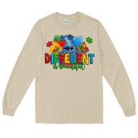 Mushroom different is beautiful autism stitch Long Sleeve Tee - Zillion Design Studio