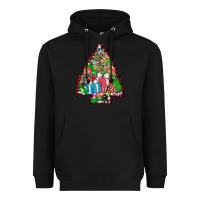 Black arrowhead christmas gifts Heavyweight Hoodie - AdoDesignShop