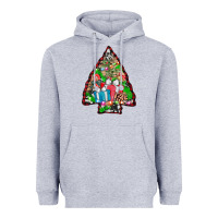 Heather Grey arrowhead christmas gifts Heavyweight Hoodie - AdoDesignShop