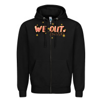 Black we out teacher Zipper Hoodie - JahusDesignShop