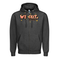 Charcoal Heather we out teacher Zipper Hoodie - JahusDesignShop