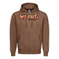 Chestnut we out teacher Zipper Hoodie - JahusDesignShop
