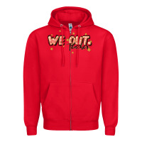 Red we out teacher Zipper Hoodie - JahusDesignShop