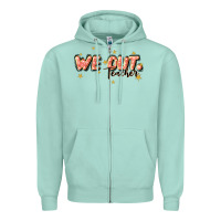 Seafoam we out teacher Zipper Hoodie - JahusDesignShop