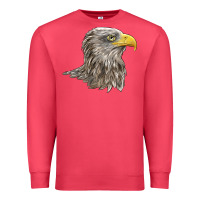 American White Sea Eagle Head Premium Sweatshirt | Teevron