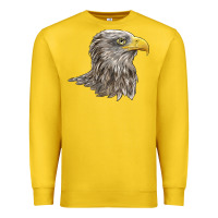 Lemon American White Sea Eagle Head Premium Sweatshirt - LillyAllenDesigns