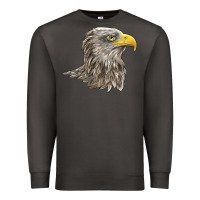 Smoke American White Sea Eagle Head Premium Sweatshirt - LillyAllenDesigns