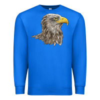 True Royal American White Sea Eagle Head Premium Sweatshirt - LillyAllenDesigns