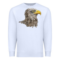White American White Sea Eagle Head Premium Sweatshirt - LillyAllenDesigns