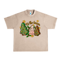 French Oak tis the season christmas cake Urban Heavy Tee - Zillion Design Studio