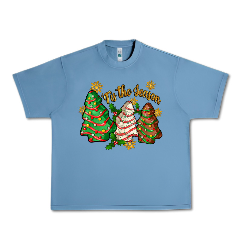 Tis The Season Christmas Cake Urban Heavy Tee by Zillion Design Studio | Teevron