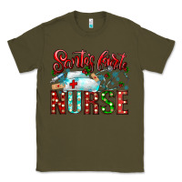 Army Green santa is favorite nurse Classic Tee - CowhideDigitalArt
