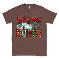 Chestnut santa is favorite nurse Classic Tee - CowhideDigitalArt