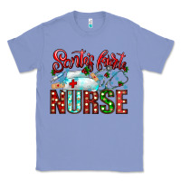 Colony Blue santa is favorite nurse Classic Tee - CowhideDigitalArt