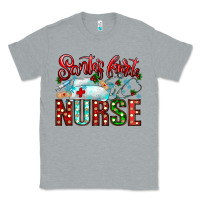 Heather Grey santa is favorite nurse Classic Tee - CowhideDigitalArt
