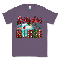 Lavender santa is favorite nurse Classic Tee - CowhideDigitalArt