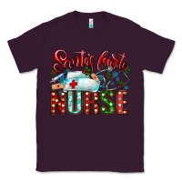 Plum santa is favorite nurse Classic Tee - CowhideDigitalArt
