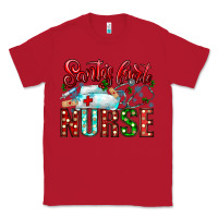 Red santa is favorite nurse Classic Tee - CowhideDigitalArt