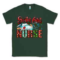 Sports Green santa is favorite nurse Classic Tee - CowhideDigitalArt