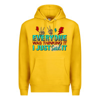 Lemon everyone was thinking it i just said Premium Hoodie - NancyCooperArtShop