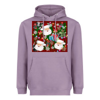 Lavender santa christmas Heavyweight Hoodie - AdoDesignShop