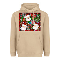 Mushroom santa christmas Heavyweight Hoodie - AdoDesignShop
