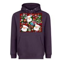 Plum santa christmas Heavyweight Hoodie - AdoDesignShop
