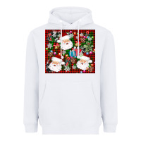 White santa christmas Heavyweight Hoodie - AdoDesignShop