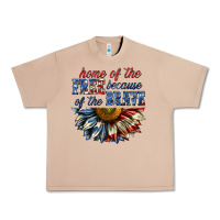 Burro home of the free because of the brave sunflower bi Urban Heavy Tee - texasbilliewilder