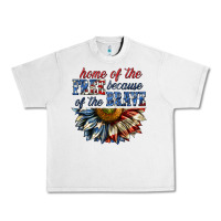 Lunar Rock home of the free because of the brave sunflower bi Urban Heavy Tee - texasbilliewilder