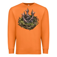Carrot Bird Nest With Baby Birds Premium Sweatshirt - LillyAllenDesigns