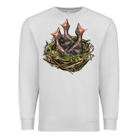 Bird Nest With Baby Birds Premium Sweatshirt | Teevron