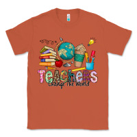 Copper Teachers Change The World Classic Tee - CowhideDigitalArt